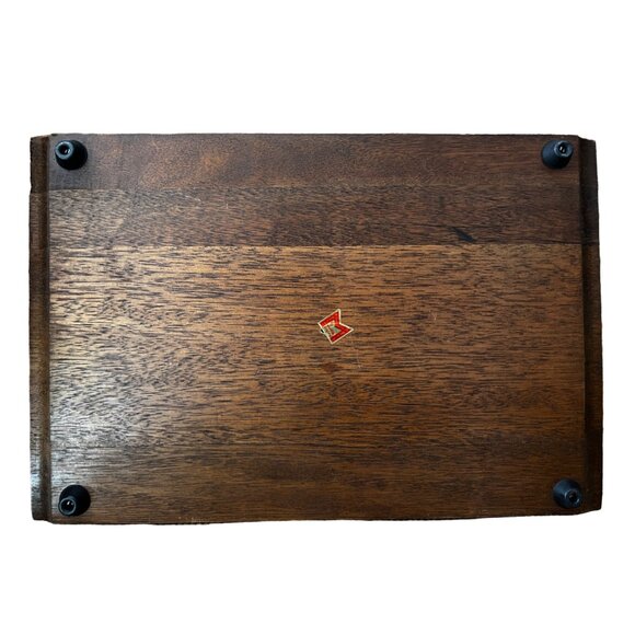 Vintage Wood Charcuterie  Cheese Board With Swiss & French Cheese Design - Picture 8 of 10